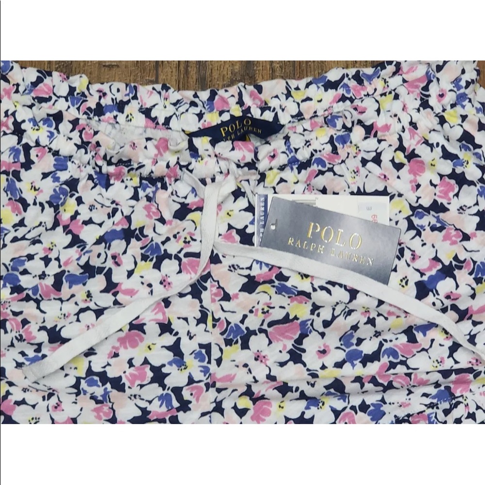 NWT Polo Ralph Lauren Women's Floral pj shorts - Picture 2 of 2